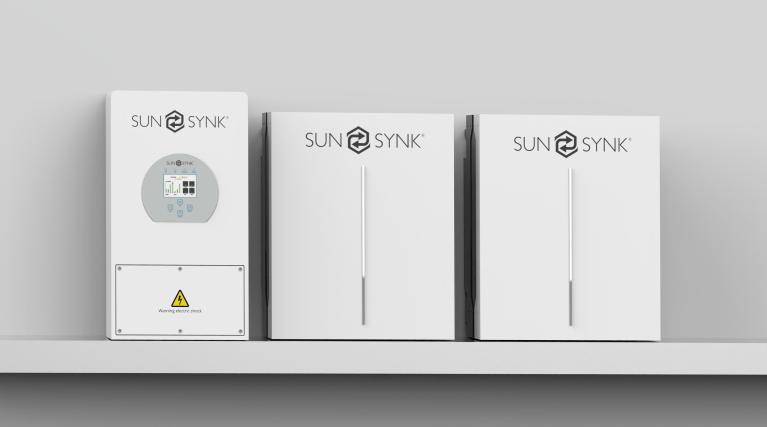 Sunsynk混合逆变器和太阳能电池存储